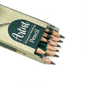 مداد طراحی آریا Arya Artist 3505 6B بسته 12 عددی