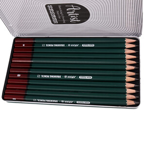 مداد طراحی آریا Arya Artist 3075 بسته 12 عددی
