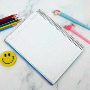 دفتر سیمی 100 برگ طرح فانتزی پاپکو Papco PN-6170