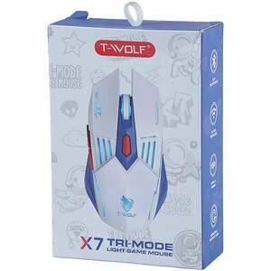 موس بی سیم گیمینگ تی ولف X7
