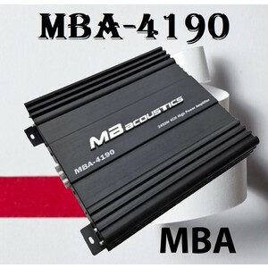 MBA-4190 آمپلی فایر ام بی اکوستیک