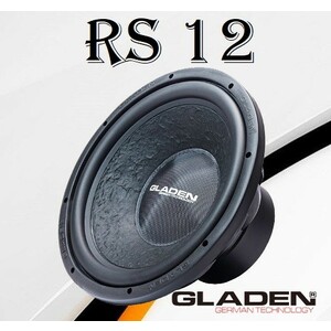 Gladen RS12 ساب ووفر خوش صدای 12 اینچ گلیدن