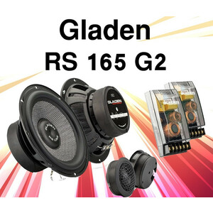 Gladen RS165G2 کامپوننت 16.5 سانتیمتری حرفه ای گلیدن