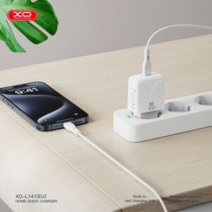 شارژر دیواری 20 وات ایکس او XO-L141 QC PD 3A