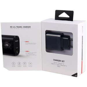 شارژر دیواری 20 وات یسیدو YC44 PD 3A + کابل تبدیل آیفونی