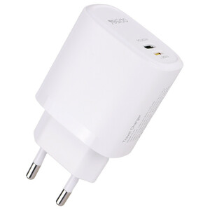 شارژر دیواری 20 وات یسیدو YC44 PD 3A + کابل تبدیل آیفونی
