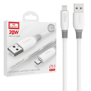 کابل لایتنینگ فست شارژ 20 وات ارلدام EC-159i طول 2 متر