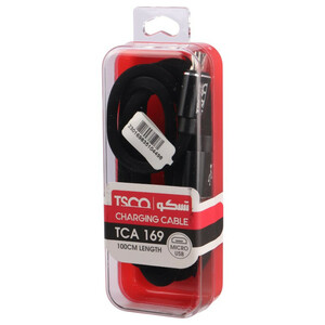 کابل میکرو یو اس بی 2.1 آمپر تسکو TC A169 طول 1 متر