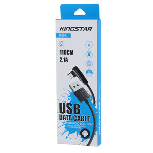 کابل میکرو یو اس بی 2.1 آمپر کینگ استار K80A طول 1.1 متر