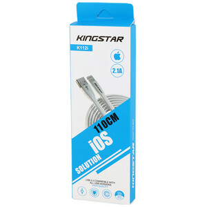 کابل آیفونی KingStar K112i 2.1A 1.1m