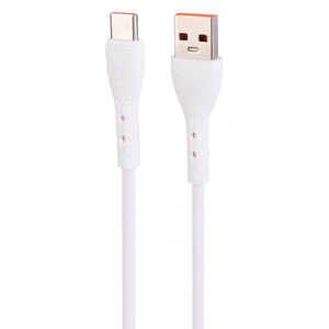 کابل تایپ سی فست شارژ 5 آمپر شوش SH207C طول 1.1 متر