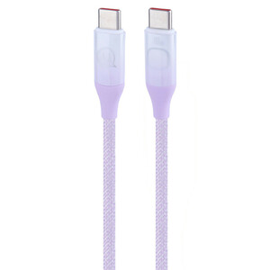 کابل دو سر تایپ سی فست شارژ 100 وات یوسامز US-SJ640 طول 1.2 متر