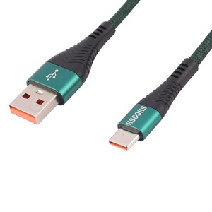 کابل تایپ سی فست شارژ 5 آمپر شوش SH115C طول 1.1 متر