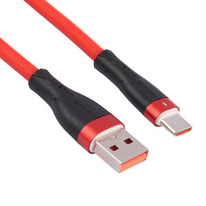 کابل تایپ سی فست شارژ 5 آمپر شوش SH140C+ طول 1.1 متر