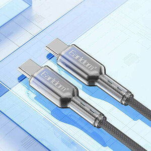 کابل دو سر تایپ سی فست شارژ 60 وات ارلدام EC-204C-C طول 1 متر