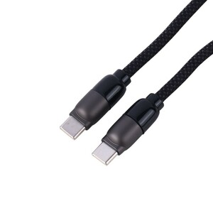 کابل دو سر تایپ سی فست شارژ 60 وات هیسکا LX-901CC طول 1 متر