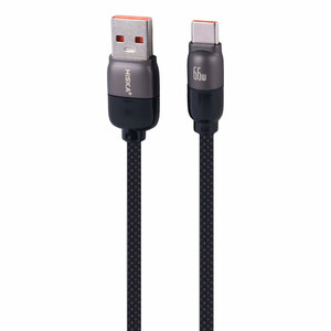 کابل تایپ سی فست شارژ 66 وات هیسکا Jelly LX-901AC طول 1 متر