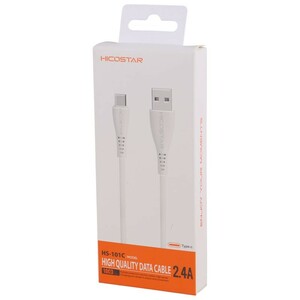 کابل تایپ سی فست شارژ 2.4 آمپر هایکو استار HS-101C طول 1 متر