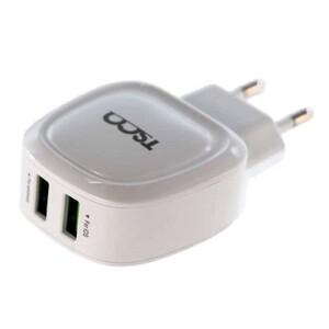شارژر دیواری 10.5 وات تسکو TTC 46 2.1A + کابل میکرو یو اس بی