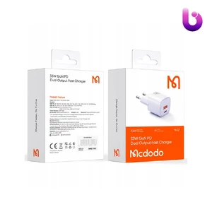 شارژر دیواری 33 وات مک دودو Nano CH-015 VOOC GaN QC4.0 PD3.0 4.5A