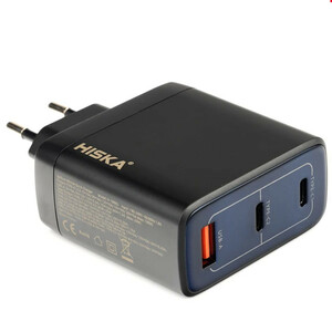 شارژر دیواری 65 وات هیسکا H-156EU GaN QC3.0 PD 3.25A