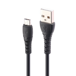 کابل کوتاه میکرو یو اس بی 2.1 آمپر کینگ استار K520A طول 25 سانتی متر