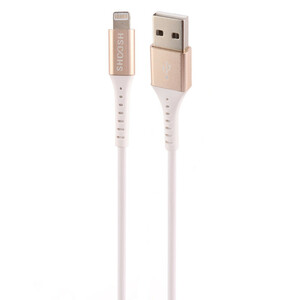 کابل لایتنینگ فست شارژ 5 آمپر شوش SH65i طول 1.1 متر