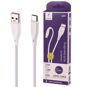 کابل تایپ سی فست شارژ Sky Dolphin S20T 2.4A 1m