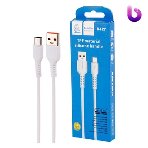کابل تایپ سی فست شارژ 2.4 آمپر دنمن D42T طول 1 متر