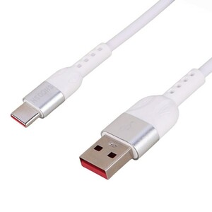 کابل تایپ سی فست شارژ 5 آمپر شوش SH405C طول 1.1 متر