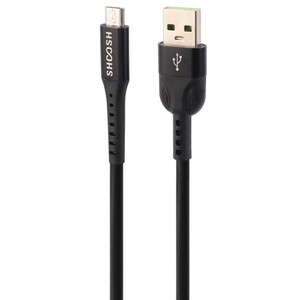 کابل تایپ سی فست شارژ 5 آمپر شوش SH405C طول 1.1 متر