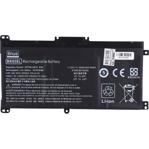 باتری لپ تاپ اچ پی Linus HP BK03XL 3Cell