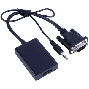 تبدیل VGA به HDMI پی نت + کابل صدا