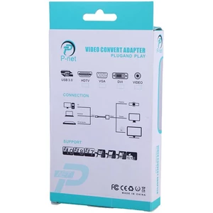 تبدیل VGA به HDMI پی نت + کابل صدا