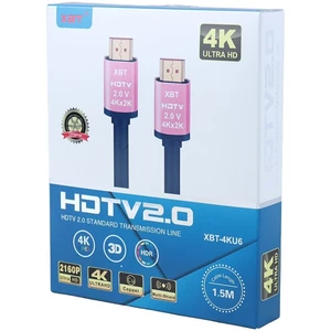 کابل XBT XBT-4KU6 HDMI 4K طول 1.5 متر