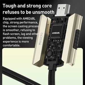 کابل تبدیل Lightning به HDMI یسیدو HM13 طول 2 متر