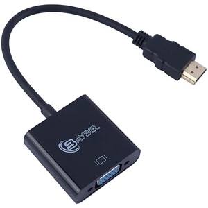 تبدیل HDMI به VGA بایبل C-28 + کابل صدا و کابل Micro USB