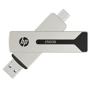 فلش 256 گیگ اچ پی HP 911 Pro OTG Type-C USB3.2