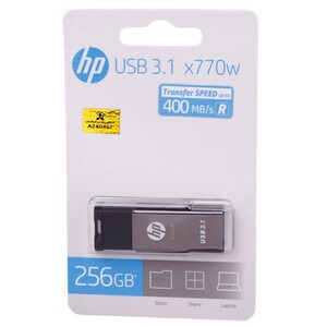 فلش 256 گیگ اچ پی HP X770W USB3.1