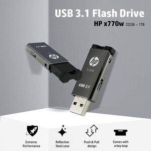 فلش 64 گیگ اچ پی HP X770W USB3.1