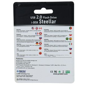 فلش 64 گیگ پرتک Pretec i-Disk Steellar
