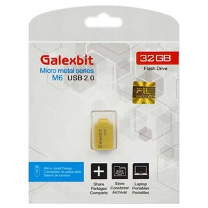 فلش 32 گیگ گلکس بیت Galexbit Micro metal series M6