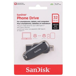 فلش 32 گیگ سن دیسک SanDisk Phone Drive OTG Type-C USB3.2