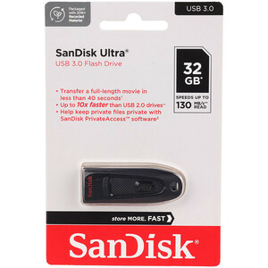 فلش 32 گیگ سن دیسک SanDisk Ultra CZ48 USB3.0