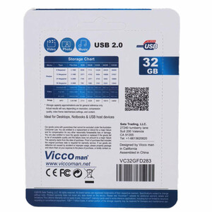 فلش 32 گیگ ویکومن Vicco Man VC283 S