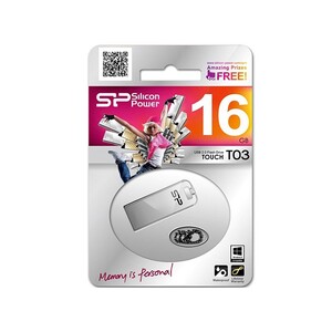 فلش 16 گیگ سیلیکون پاور Silicon Power Touch T03