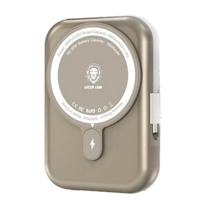 پاور بانک بی سیم فست شارژ 10000 گرین لاین Green Lion Monaco PD 20W