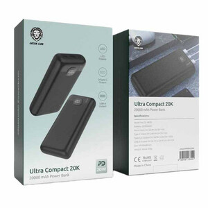 پاور بانک فست شارژ 20000 گرین لاین Green Lion Ultra Compact PD 20W