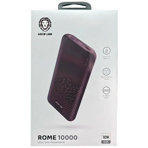 پاور بانک گرین لاین Rome Ultra Slim 10.5W ظرفیت 10000 میلی آمپر ساعت