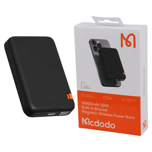 پاور بانک بی سیم فست شارژ مک دودو MC-510 PD 20W ظرفیت 10000 میلی آمپر ساعت